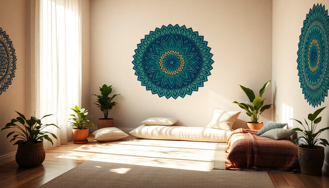 Elevate Your Space: Infusing Spiritual Serenity with Mandala Designs