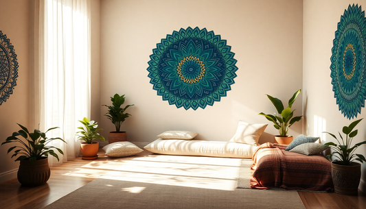 Elevate Your Space: Infusing Spiritual Serenity with Mandala Designs